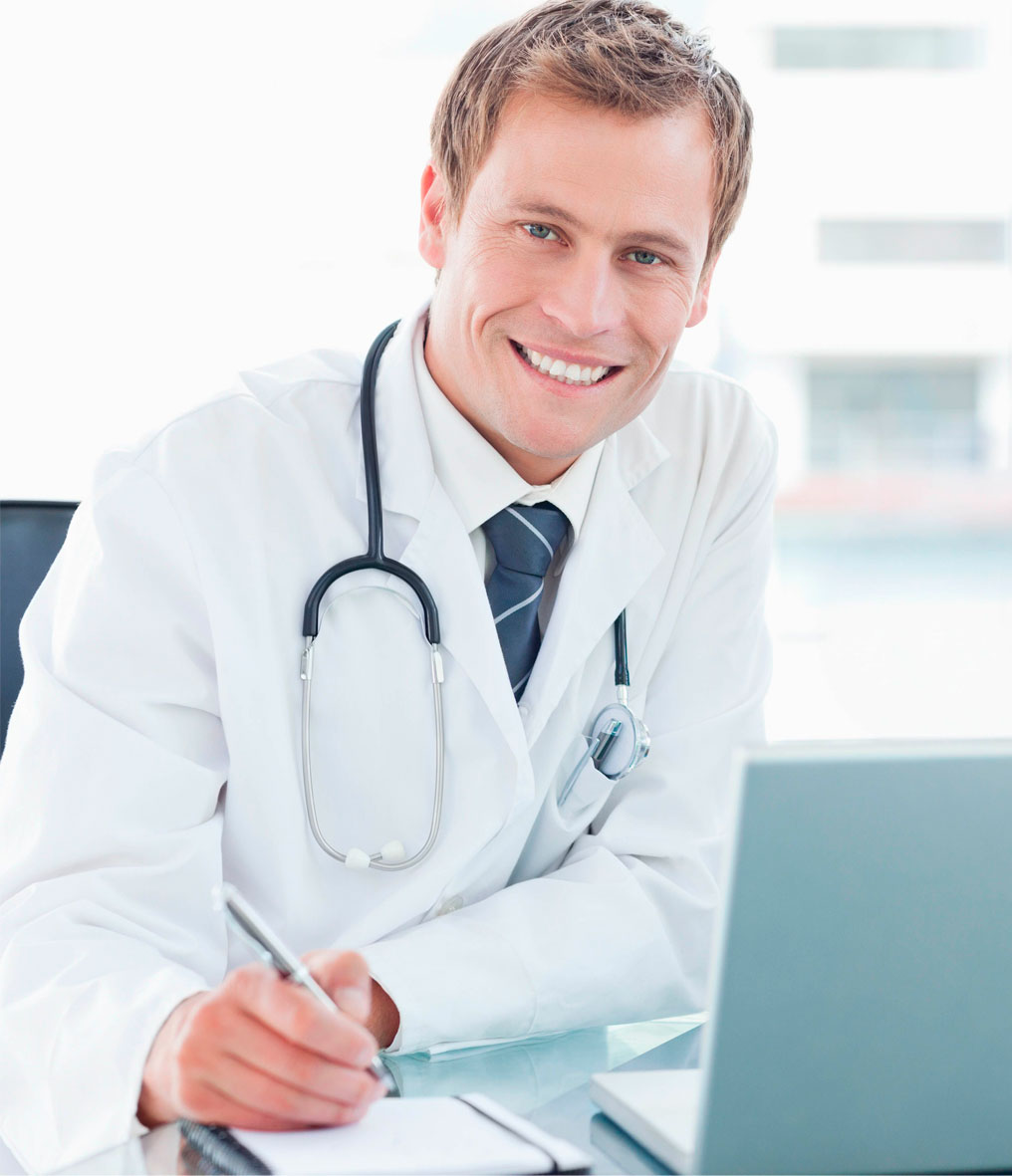 Estetoscopio representando servicios médicos